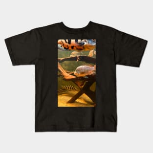 fish in the water Kids T-Shirt